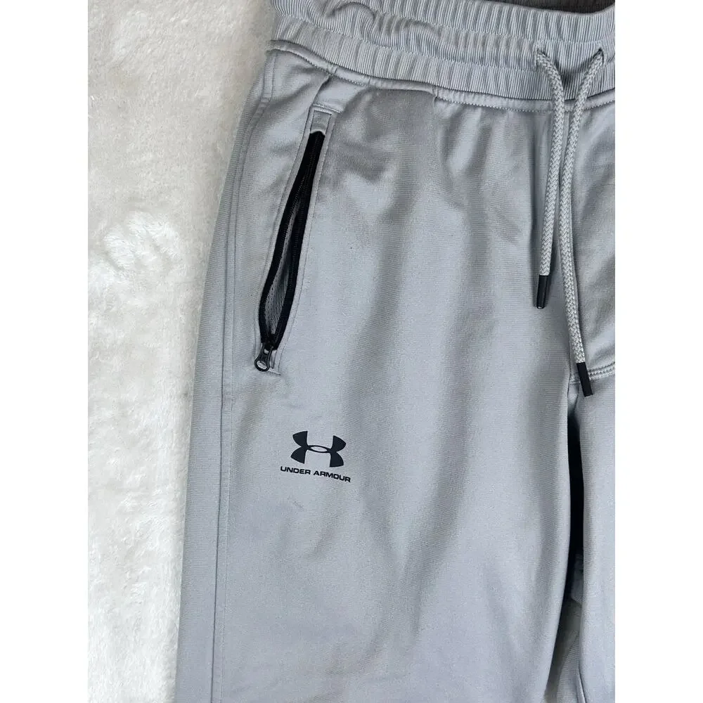 Under Armour ColdGear Sportstyle Elite Tapered Joggers Men XS Grey Smoke 1290261